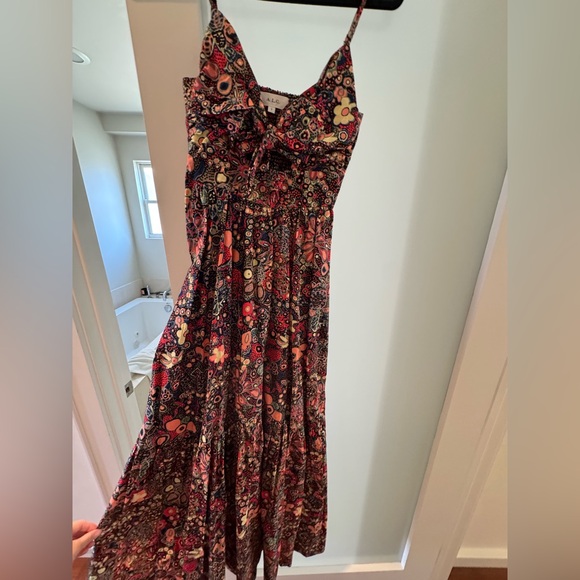 ALC Laura Floral Print Maxi Dress (XS, US 2) - Picture 8 of 8